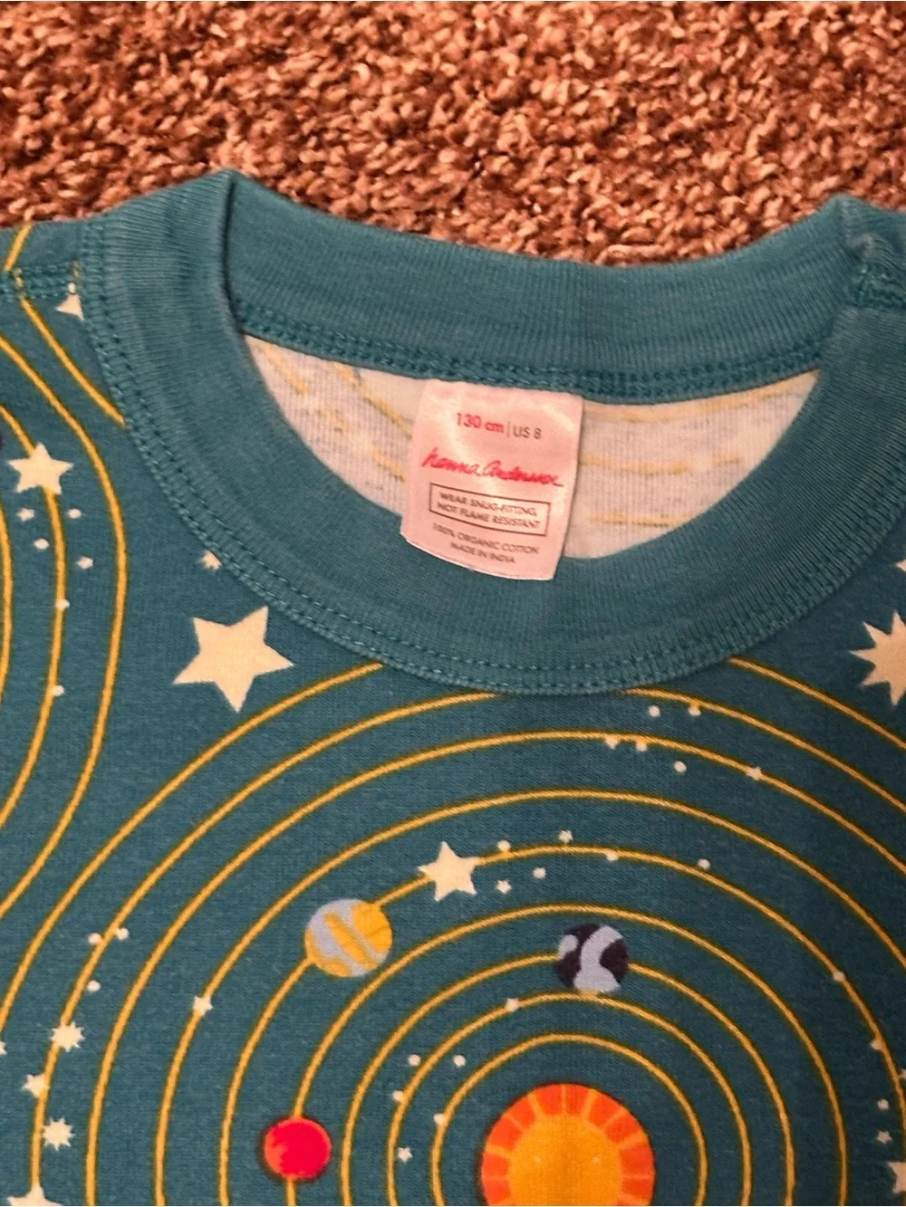 Bundle of 2 Pairs of Hanna Andersson Pajamas size 8